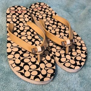 Coach Flip Flops